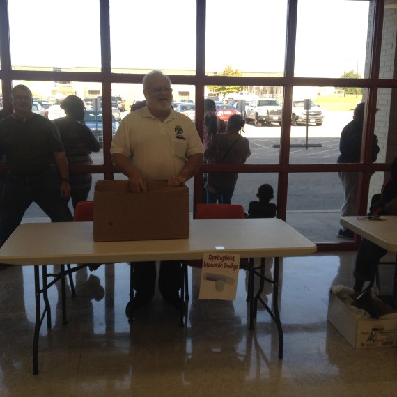 Mayor of Mexia Richard Duncan of Springfield lodge of Mexia 